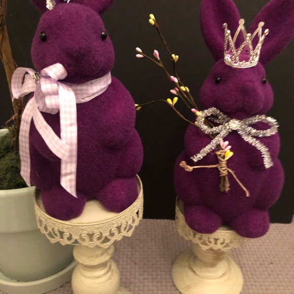 Purple Bunny Decor Set - Picture 5 of 10